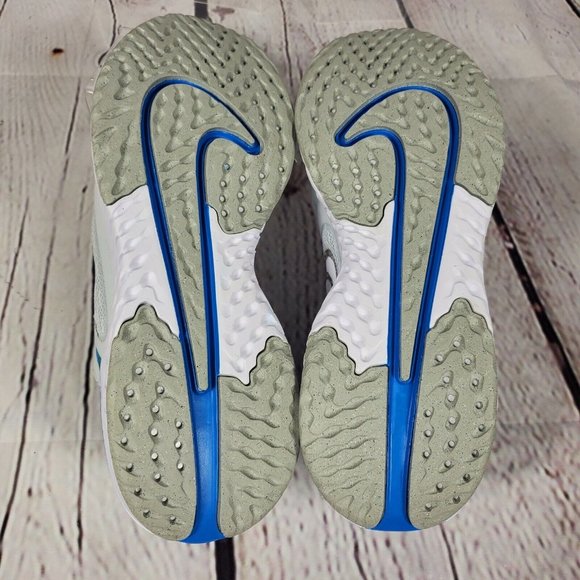 Nike Runing Shoes Womens Size 8 Wolf Grey Legend React 2 Swoosh Gym Work Out - Picture 8 of 8